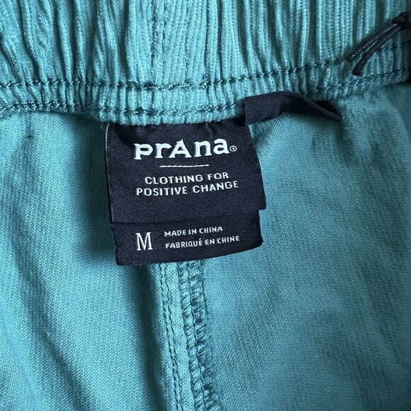 PrAna Canyon Camp Short Cove Green Mens Medium 7” Corduroy Standard Elastic NWT - Picture 6 of 11